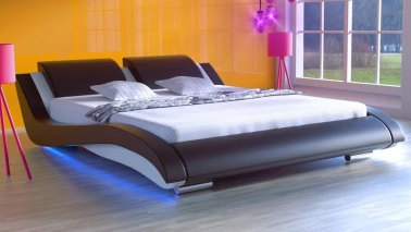 Łóżko do sypialni Stilo-2 LED 180x200 cm RgB multikolor
