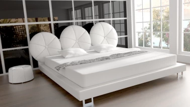 Łóżka tapicerowane - jaki materiał wybrać
