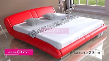 Łóżko do sypialni Lazurro-2 Slim 180x200 tkanina
