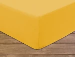 Zobacz zdjęcie Prześcieradło frotte z gumką żółtko