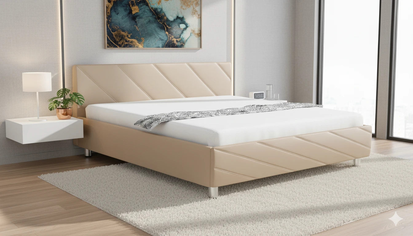 Łóżko Apollo Slim do małej sypialni