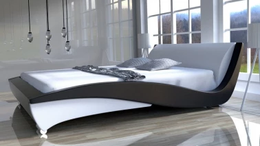 Łóżko do sypialni FLAMENCO - tkanina