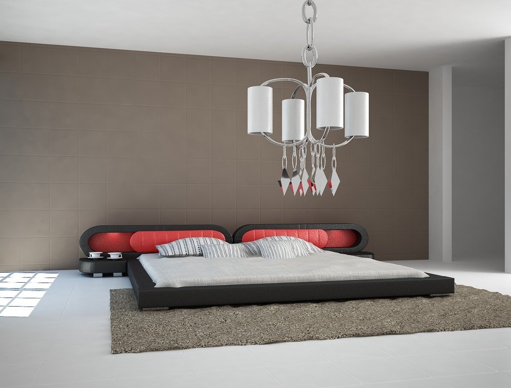 Łóżko do sypialni Harmony 2xLed 200x200