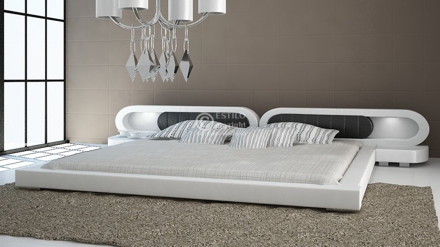 Łóżko do sypialni Harmony 2xLed