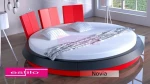 Zobacz zdjęcie Łóżko do sypialni NOVIA okrągłe - tkanina