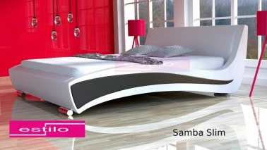 Łóżko do sypialni Samba SLIM - tkanina