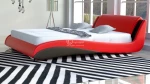 Łóżko do sypialni Stilo-2 Lux Standard + led rgb
