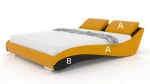 Zobacz zdjęcie Łóżko do sypialni Stilo-2 Premium Slim z materacem