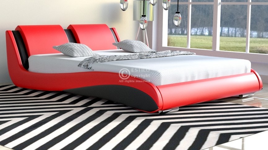 Komplet łóżko do sypialni Stilo-2 Standard z materacem