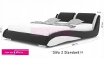 Zobacz zdjęcie Łóżko do sypialni Stilo-2 Standard velur