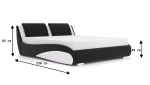Łóżko do sypialni Stilo-2 Standard Slim