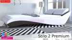 Zobacz zdjęcie Łóżko do sypialni Stilo-2 Premium velur