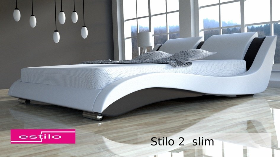 Łóżko do sypialni Stilo-2 Slim 140x200