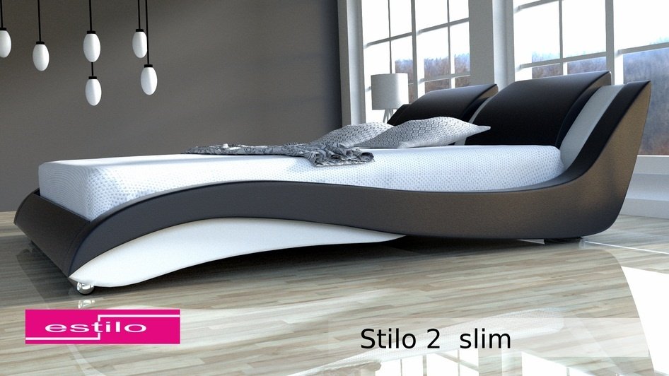 Łóżko do sypialni Stilo-2 Slim 160x200