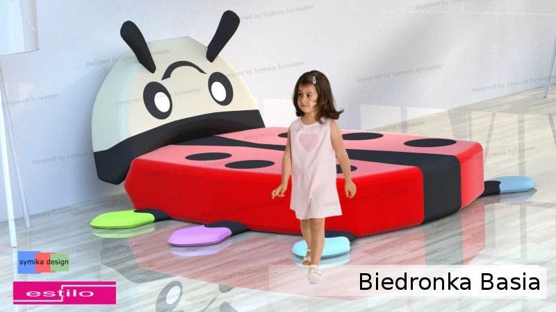 Łóżko dziecięce Biedronka Basia