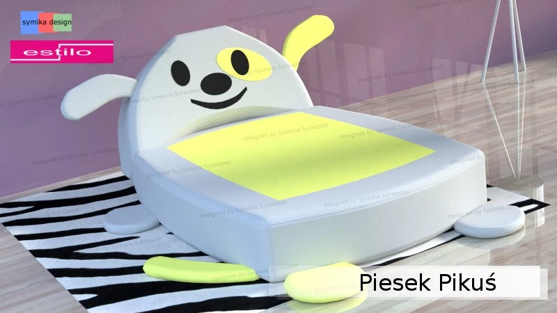 Łóżko dziecięce Piesek Pikuś