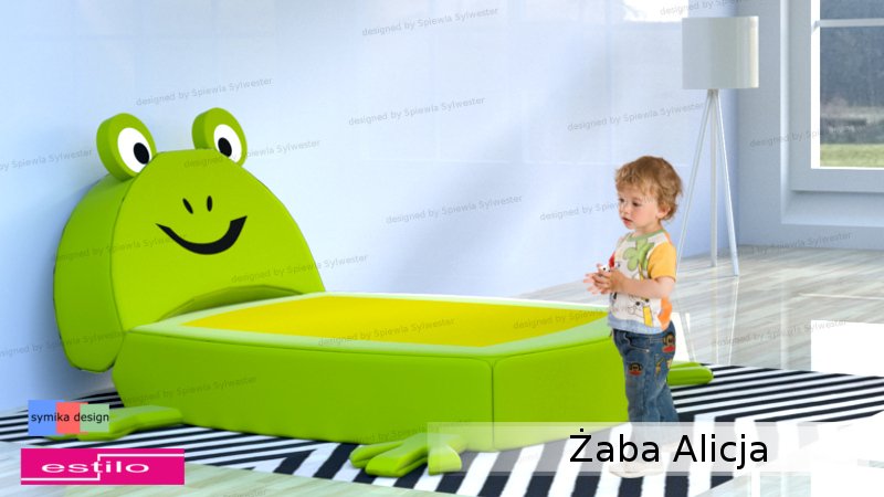 Łóżko dziecięce Żaba Alicja