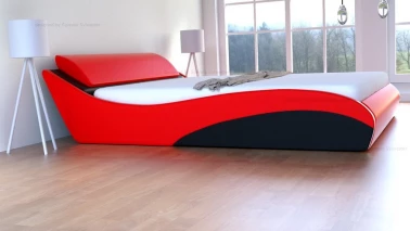 Łóżko z pojemnikiem Stilo-2 Lux Premium tkanina