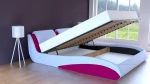 Łóżko z pojemnikiem i materacem Stilo-2 Standard 