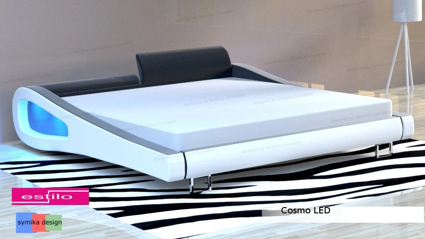 Łóżko sypialniane Cosmo Led - łóżka do sypialni