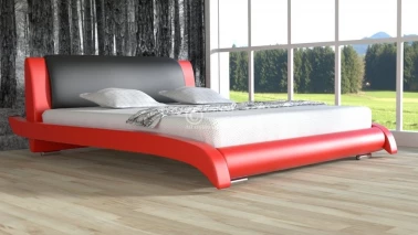 Łóżko tapicerowane Lotos 160x200 - tkanina