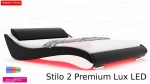 Łóżko do sypialni Stilo-2 Lux Premium led rgb 