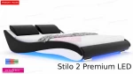 Zobacz zdjęcie Łóżko do sypialni Stilo-2 Premium led rgb 