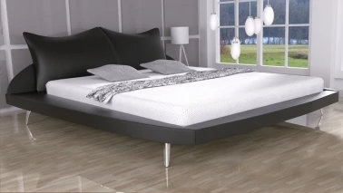 Łóżko tapicerowane Amadeus 200x200 - tkanina