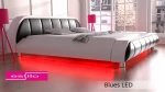 Zobacz zdjęcie Łóżko tapicerowane led Blues 