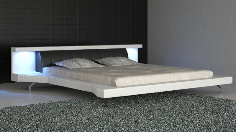 Łóżko tapicerowane Soul Led 180x200