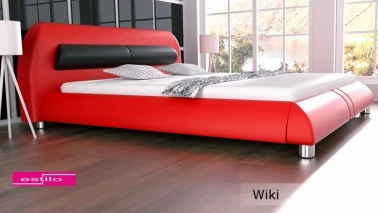 Łóżko sypialniane Wiki meble do sypiani velur