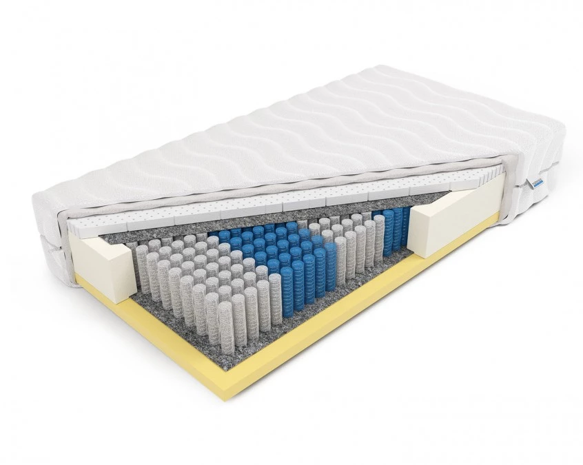 Materac multipocket z memory i lateksem Tetyda