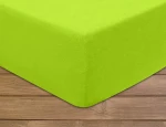 Zobacz zdjęcie Prześcieradło frotte z gumką limonka